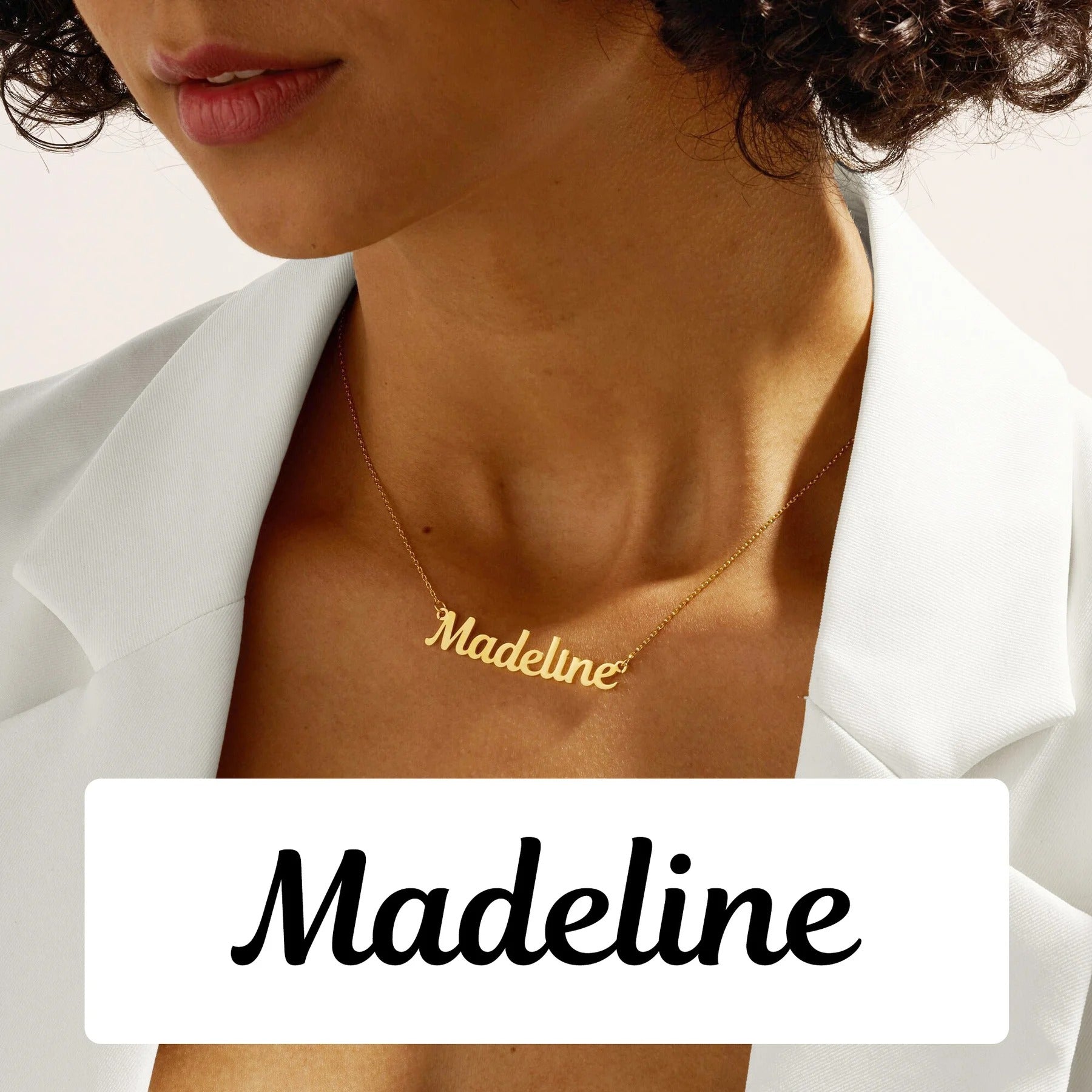 Custom Personalized Signature Name Necklace – Stainless Steel Handmade Cursive Name Choker | Unique Birthday Gift for Women