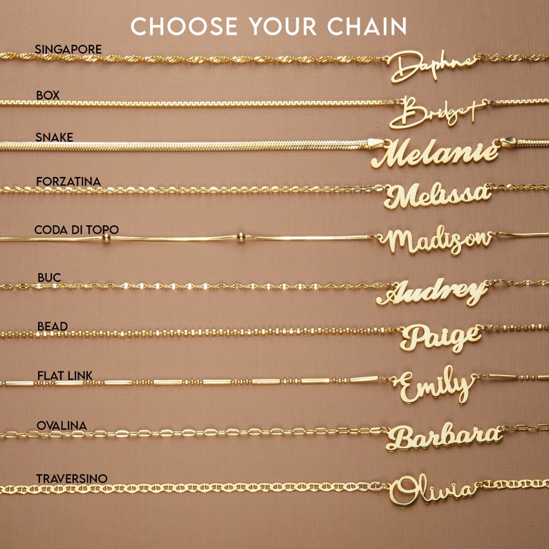 14K Gold Name Necklace, Personalized Name Pendant Necklace, Custom Minimalist Jewelry for Women, Dainty Gift for Her